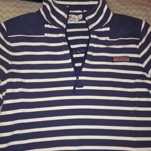 Navy Blue & White Striped Vineyard Vines Shep